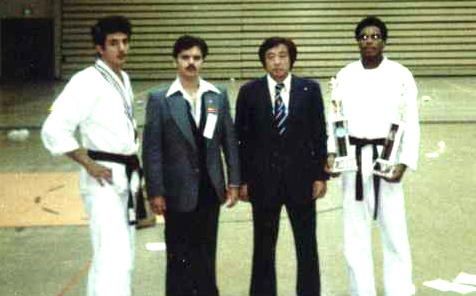 Master Gordon and Master Choi, with Wayne and myself when we won our respective regional championships